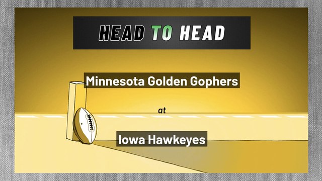 Minnesota Golden Gophers at Iowa Hawkeyes: Over/Under