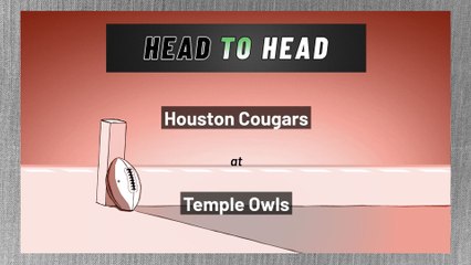 Houston Cougars at Temple Owls: Over/Under
