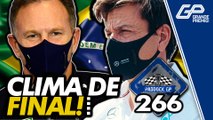 FÓRMULA 1 EM SP MERCEDES E RED BULL SE CUTUCAM Paddock GP #266