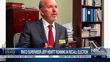 Jeff Hewitt Running in California Recall Election