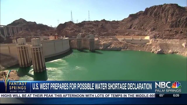 U.S West Prepares For Possible Water Shortage Declaration