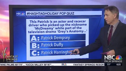 Who's your favorite Patrick?