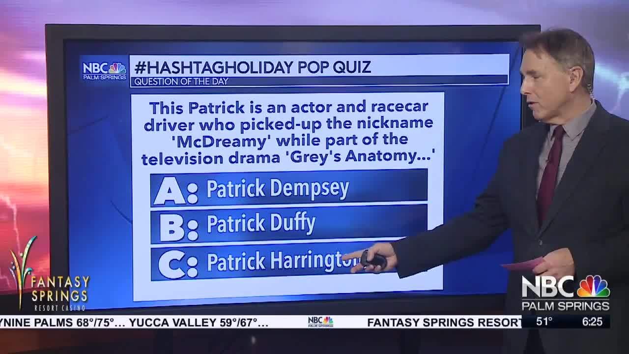 Who's your favorite Patrick?