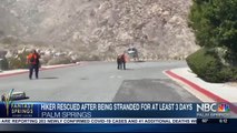 Palm Springs Hiker Rescued After Being Stranded for At Least 3 Days