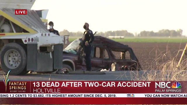 5pm update on Mass Casualty crash in Imperial County