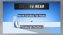 North Carolina Tar Heels at Pittsburgh Panthers: Over/Under