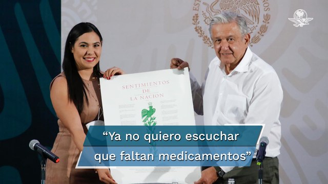 AMLO exige a Jorge Alcocer y al Insabi resolver, sin excusas, desabasto de medicamentos