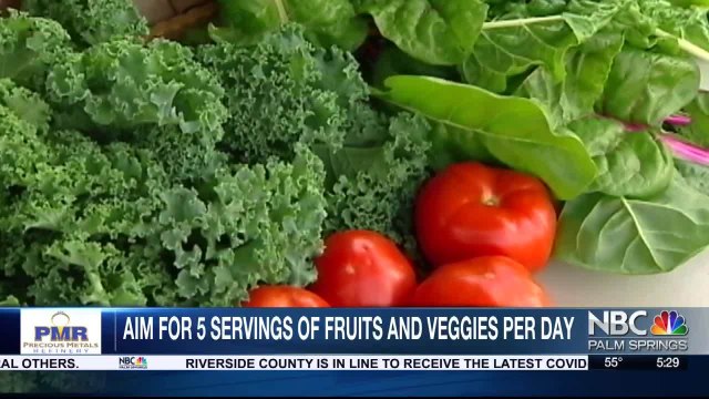 YOUR HEALTH TODAY: Eat your Fruits & Veggies to live longer!