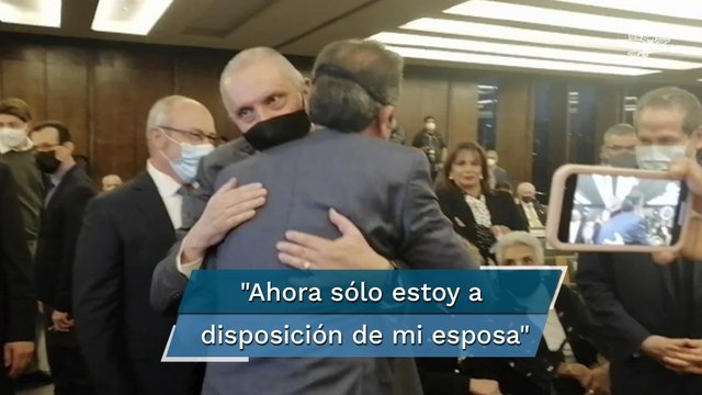 Ahora sólo estoy a disposición de mi esposa , bromea Salvador Cienfuegos, exsecretario de Defensa