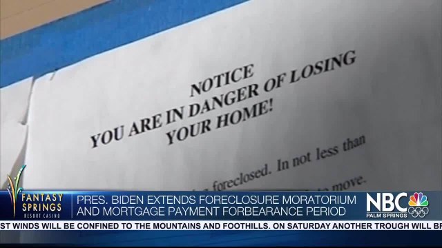 Biden administration extends ban on foreclosures and mortgage relief