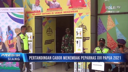 Pengamanan Cabor Menembak Oleh TNI dan Polri