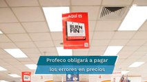 El Buen Fin 2021. Un error te puede hacer pagar 3 o 10 pesos por una pantalla