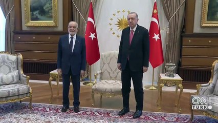 Erdoğan-Karamollaoğlu görüşmesinde konuşulanlar