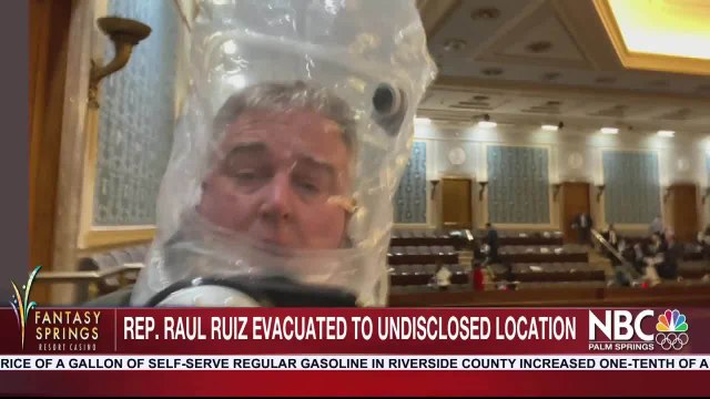 Rep. Raul Ruiz Speaks with NBC Palm Springs After Being Evacuated During Capitol Protests
