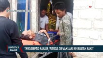 Terjebak Banjir Rob, Seorang Warga yang Jalani Perawat Dievakuasi ke Rumah Sakit