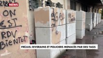 Tags anti-police à Fréjus : retour sur les lieux