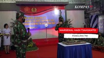 Jelang Pensiun, Panglima TNI Marsekal Hadi Tjahjanto Pamitan Kepada Perwira TNI AL Wilayah Surabaya