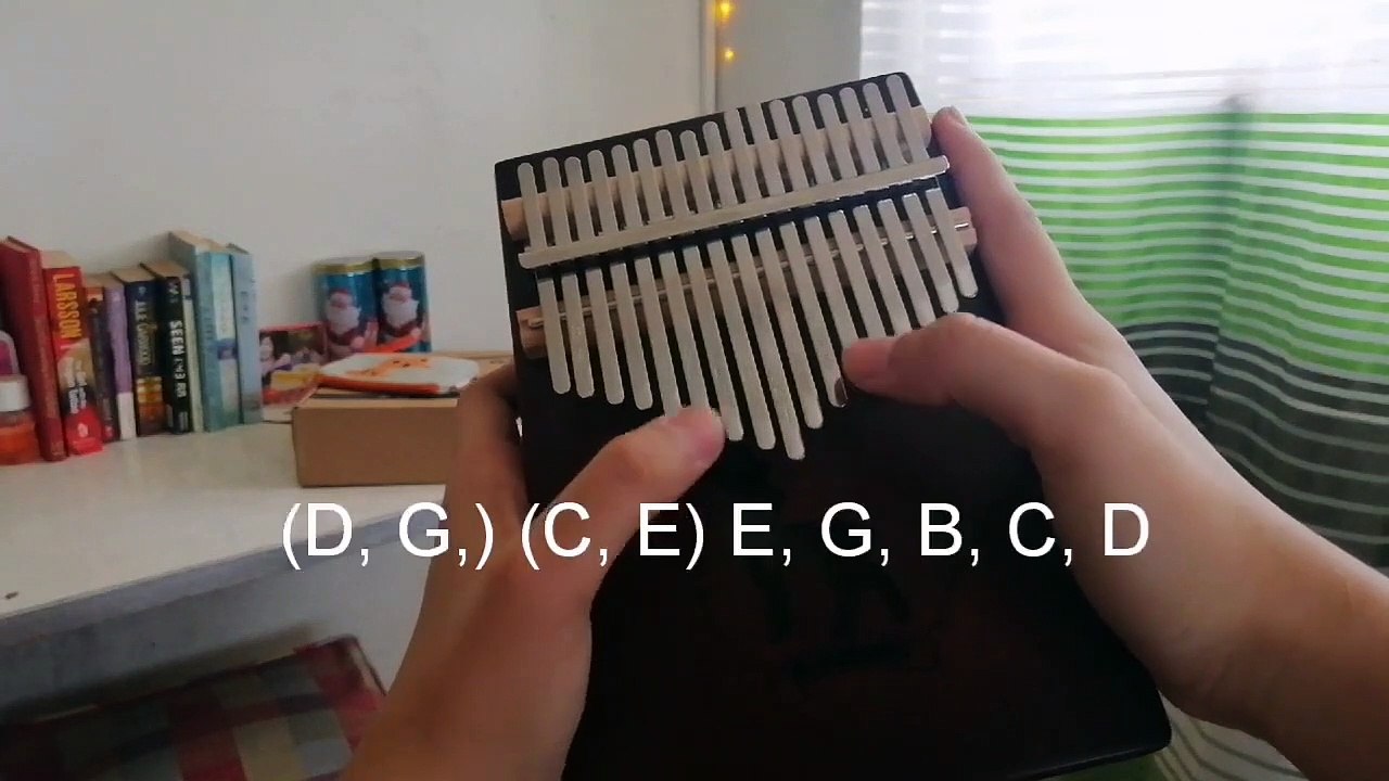 Beauty and the Beast Kalimba Tabs and Tutorial