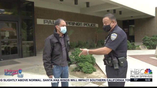 Palm Springs Officers Enforcing Stay at Home Orders with Empathy