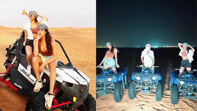 जान्हवी कपूर बहन खुशी के साथ मना रही हैं वेकेशन, शेयर की बेहद स्तुन्निंग झलक!!