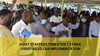 JKUAT staffers threaten to strike over failed CBA implementation
