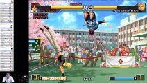 (PC) KOF 2002 Unlimited Match - 20 - Edit Team - EX Kensou, EX Robert, EX Takuma - Lv 7