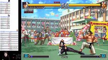 (PC) KOF 2002 Unlimited Match - 22 - Edit Team - Nameless, Igniz, Nightmare Geese - Lv 7