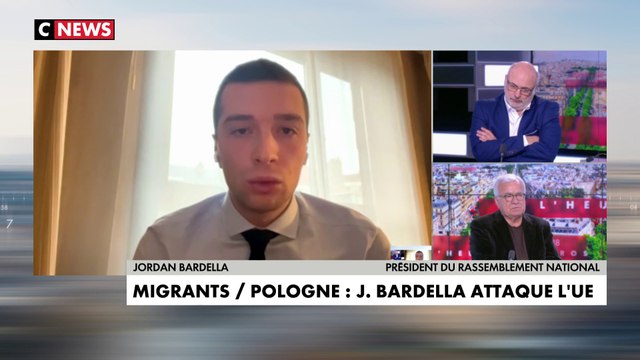 Jordan Bardella : «La sécurité des miens et des peuples d'Europe passe avant toute chose»