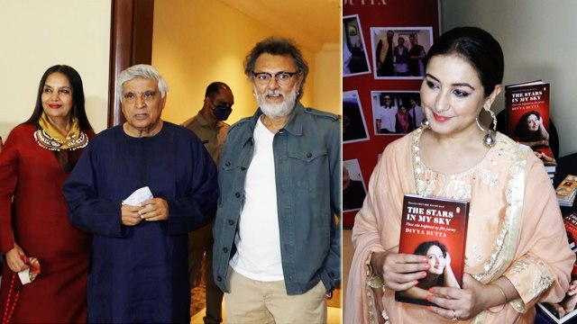 शबाना आजमी, जावेद अख्तर ने लॉन्च की दिव्या दत्ता की नई किताब 'द स्टार्स इन माई स्काई'