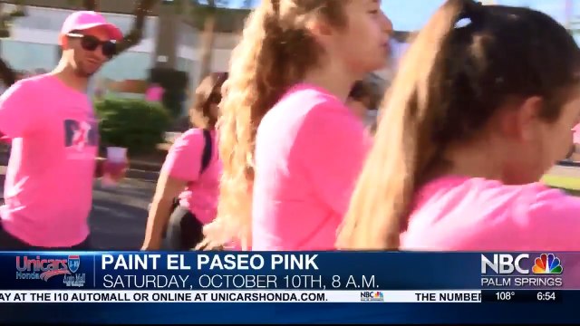 NBC CARES PAINT EL PASEO PINK 2020