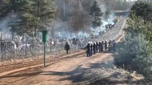 Polonya Sınır Muhafızları: 468 yasa dışı sınır geçişi durduruldu