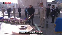 Hommage à Hubert Germain : Emmanuel Macron ravive la flamme du soldat inconnu