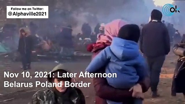 Así es La Jungla : el poblado de iraquíes instalados en la frontera de Bielorrusia con Polonia