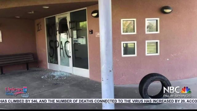 Palm Springs Police Arrest Man Suspected of Vandalizing Community Center