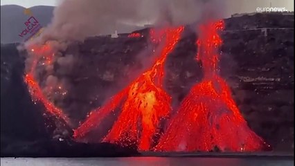 La Palma: Beben und Schwefel sprechen gegen Ende des Lavastroms