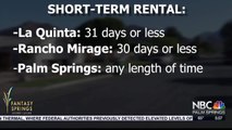 Short term rentals