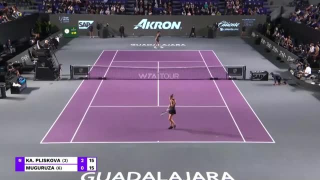 Masters - Pliskova prend le dessus sur Muguruza