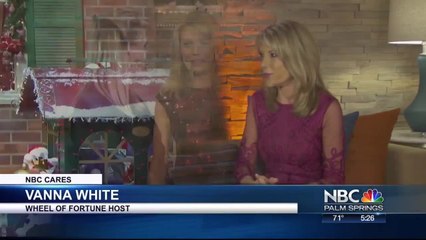 NBCares: Vanna White Host's 'Wheel' for First Time in 37-Years