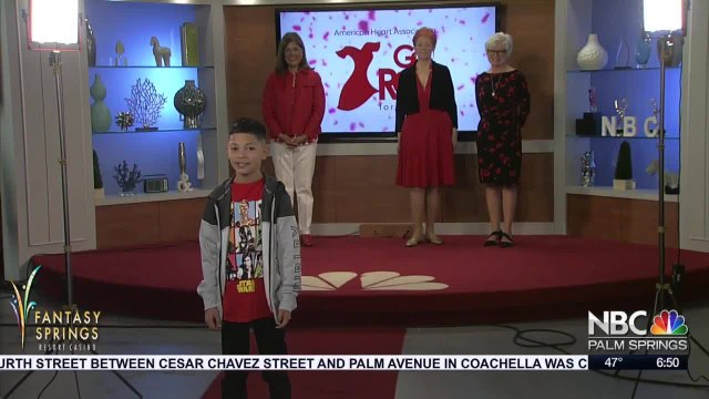 National Wear Red Day Fashion Show @ NBC Palm Springs!