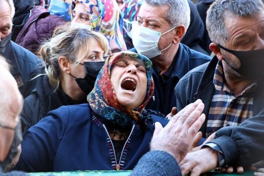 Samuray kılıcıyla öldürülen Başak, Ankara'da son yolculuğuna uğurlandı