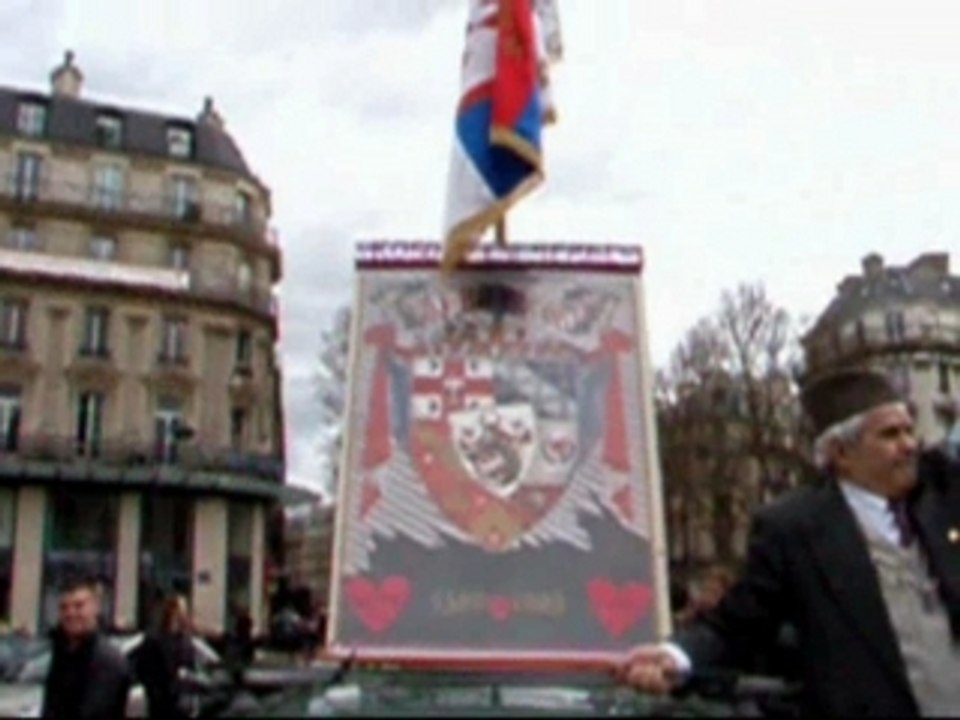 KOSOVO JE SRBIJA MANIF PARIS 02/03/08 - [005]