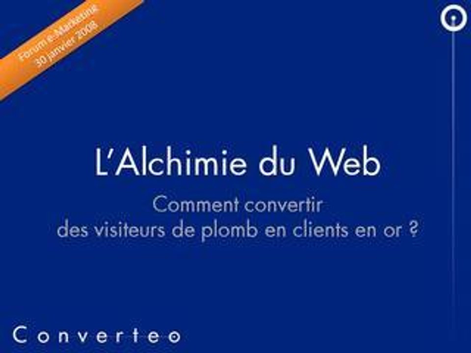 L'alchimie du web - optimiser la performance de son site web