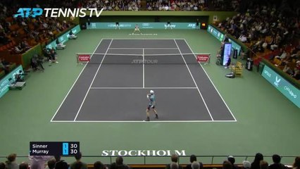 Stockholm - Murray s'offre Sinner