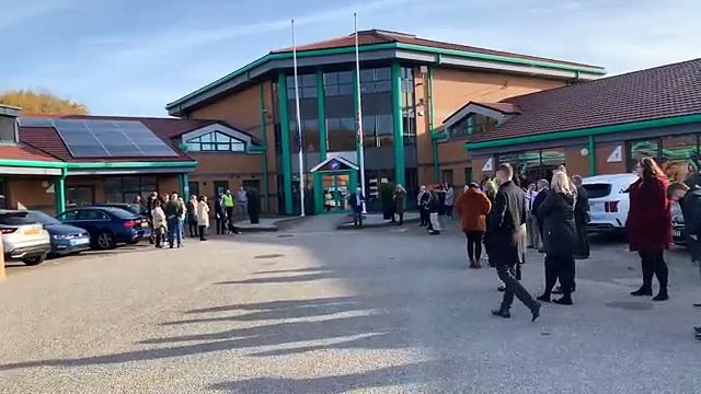 Two-minute silence held at the North East Business and Innovation Centre (BIC) on Armistice Day