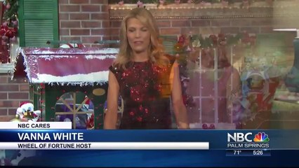 NBCares: Vanna White Host's 'Wheel' for First Time in 37-Years