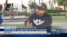 Social Bike Clubs Pop-up in the Desert