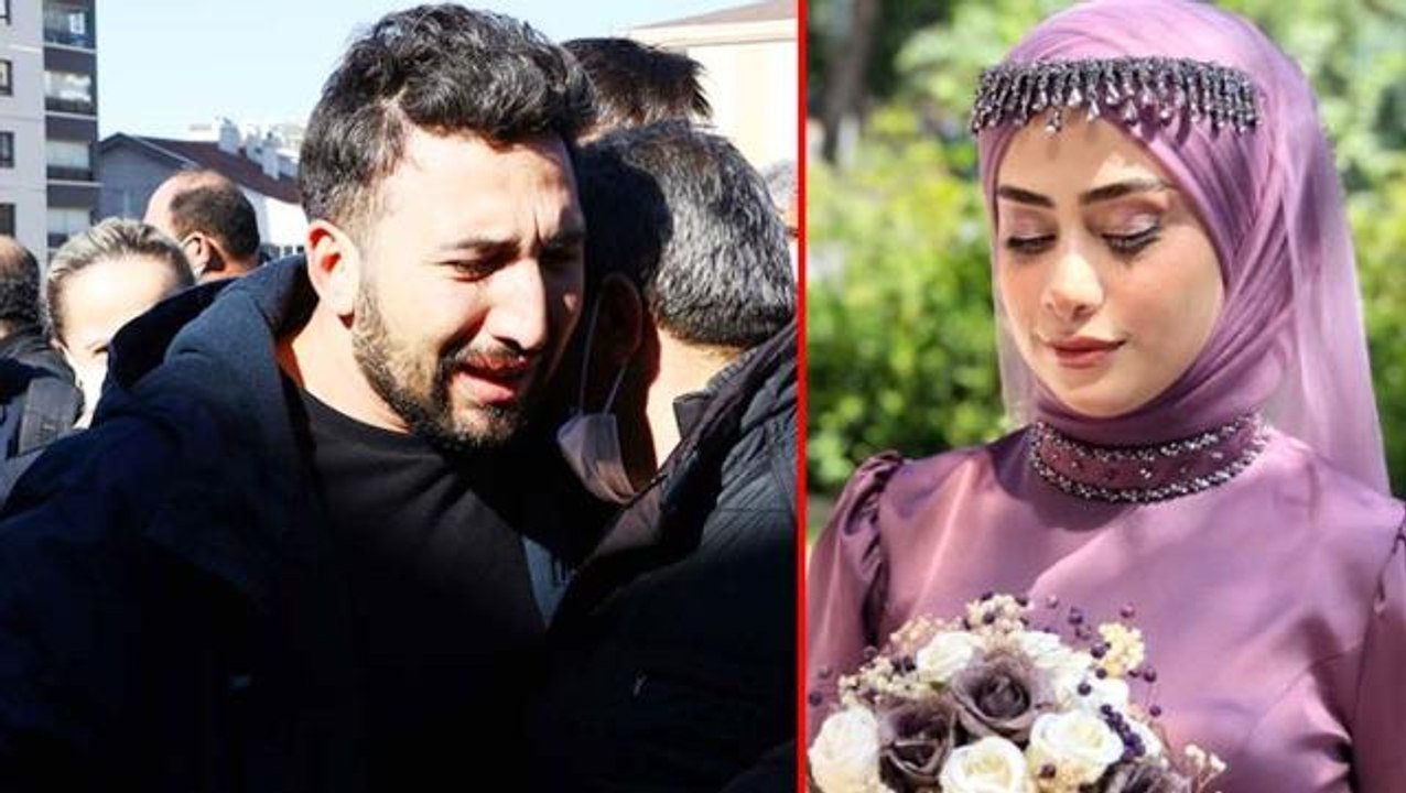 Samuray kılıcıyla katledilen Başak'ın nişanlısı cenazede feryat etti: Onu almaya gidecektim, cenaze arabasıyla getirdim