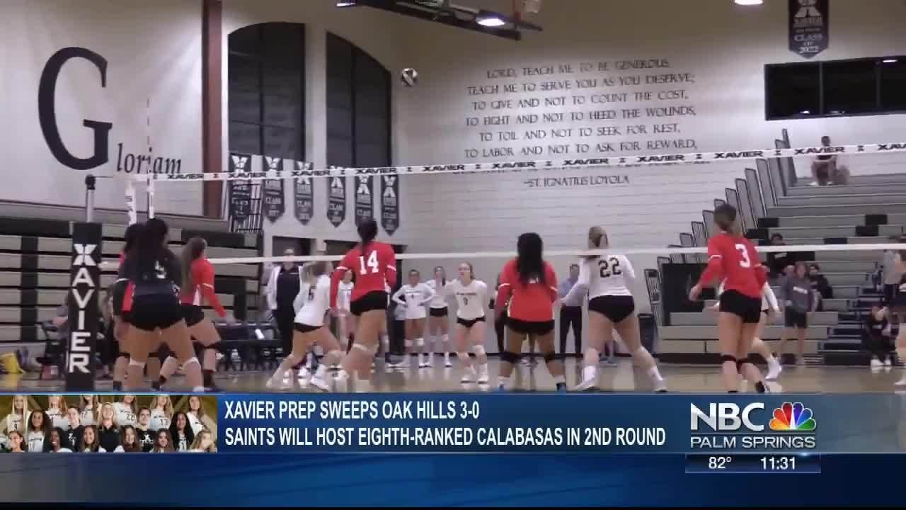 XAVIER VOLLEYBALL FOOTAGE