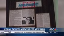 Woman To Lay 1,500 Wreaths For Veterans