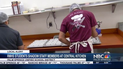 RANCHO MIRAGE HIGH SCHOOL CULINARY ARTS SHADOWING